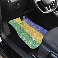 Saint Vincent and the Grenadines Vincy Mas Car Mats SVG Glitter Color Style - Wonder Print Shop