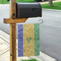 Saint Vincent and the Grenadines Vincy Mas Garden Flag SVG Glitter Color Style - Wonder Print Shop