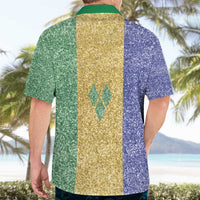 Saint Vincent and the Grenadines Vincy Mas Hawaiian Shirt SVG Glitter Color Style - Wonder Print Shop