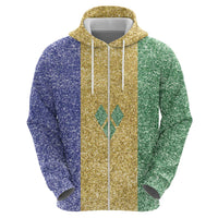 Saint Vincent and the Grenadines Vincy Mas Hoodie SVG Glitter Color Style - Wonder Print Shop