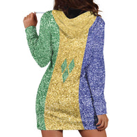 Saint Vincent and the Grenadines Vincy Mas Hoodie Dress SVG Glitter Color Style - Wonder Print Shop