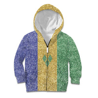 Saint Vincent and the Grenadines Vincy Mas Kid Hoodie SVG Glitter Color Style - Wonder Print Shop