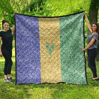 Saint Vincent and the Grenadines Vincy Mas Quilt SVG Glitter Color Style - Wonder Print Shop