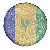Saint Vincent and the Grenadines Vincy Mas Spare Tire Cover SVG Glitter Color Style - Wonder Print Shop