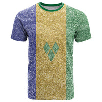 Saint Vincent and the Grenadines Vincy Mas T Shirt SVG Glitter Color Style - Wonder Print Shop