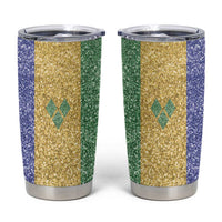 Saint Vincent and the Grenadines Vincy Mas Tumbler Cup SVG Glitter Color Style - Wonder Print Shop