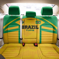 Rugby Brazil Back Car Seat Cover Tupis Go Champions - Wonder Print Shop