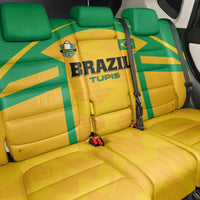 Rugby Brazil Back Car Seat Cover Tupis Go Champions - Wonder Print Shop