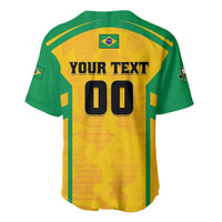 Custom Rugby Brazil Baseball Jersey Tupis Go Champions - Wonder Print Shop