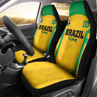 Rugby Brazil Car Seat Cover Tupis Go Champions - Wonder Print Shop