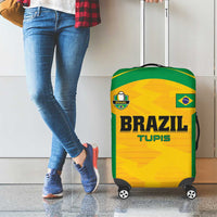 Rugby Brazil Luggage Cover Tupis Go Champions - Wonder Print Shop