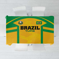 Rugby Brazil Tablecloth Tupis Go Champions - Wonder Print Shop