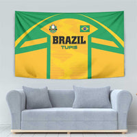 Rugby Brazil Tapestry Tupis Go Champions - Wonder Print Shop