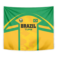 Rugby Brazil Tapestry Tupis Go Champions - Wonder Print Shop