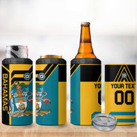 Custom Football The Bahamas 4 in 1 Can Cooler Tumbler Go Bahamian Slayers - Wonder Print Shop