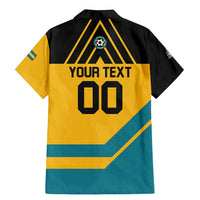 Custom Football The Bahamas Family Matching Mermaid Dress and Hawaiian Shirt Go Bahamian Slayers - Wonder Print Shop