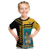Custom Football The Bahamas Kid T Shirt Go Bahamian Slayers - Wonder Print Shop