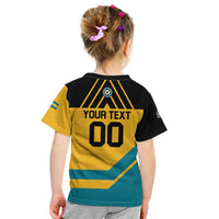 Custom Football The Bahamas Kid T Shirt Go Bahamian Slayers - Wonder Print Shop