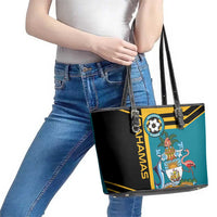 Football The Bahamas Leather Tote Bag Go Bahamian Slayers - Wonder Print Shop