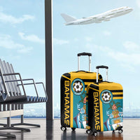 Football The Bahamas Luggage Cover Go Bahamian Slayers - Wonder Print Shop