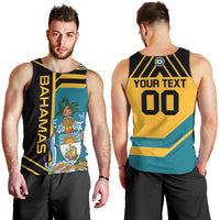 Custom Football The Bahamas Men Tank Top Go Bahamian Slayers - Wonder Print Shop