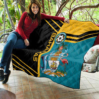 Football The Bahamas Quilt Go Bahamian Slayers - Wonder Print Shop