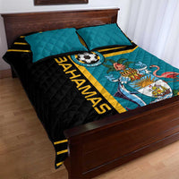 Football The Bahamas Quilt Bed Set Go Bahamian Slayers - Wonder Print Shop