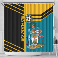 Football The Bahamas Shower Curtain Go Bahamian Slayers - Wonder Print Shop