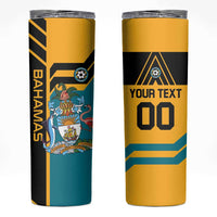 Custom Football The Bahamas Skinny Tumbler Go Bahamian Slayers - Wonder Print Shop