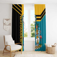 Football The Bahamas Window Curtain Go Bahamian Slayers - Wonder Print Shop