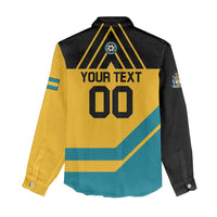 Custom Football The Bahamas Women Casual Shirt Go Bahamian Slayers - Wonder Print Shop