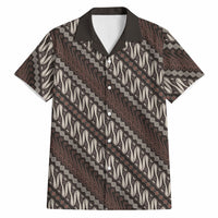 Yogyakarta Parang Batik Motifs Hawaiian Shirt Indonesian Traditional Pattern