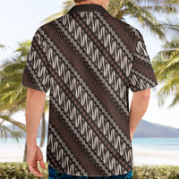 Yogyakarta Parang Batik Motifs Hawaiian Shirt Indonesian Traditional Pattern