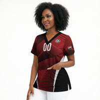 Custom Egypt 2026 World Football Scrub Top Yalla Masr The Pharaohs