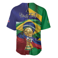 Personalized Brazil Haiti 2026 World Football Baseball Jersey Come On Boys