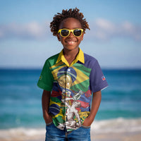 Personalized Brazil Haiti 2026 World Football Kid Hawaiian Shirt Come On Boys