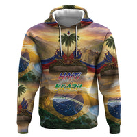 Personalized Brazil Haiti Hoodie Heritage Landscape