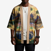 Personalized Brazil Haiti Kimono Heritage Landscape