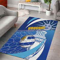 Uruguay 2024 Football Champions Area Rug Vamos La Celeste - Wonder Print Shop