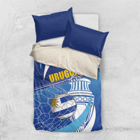 Uruguay 2024 Football Champions Bedding Set Vamos La Celeste - Wonder Print Shop