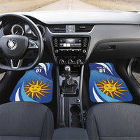 Uruguay 2024 Football Champions Car Mats Vamos La Celeste - Wonder Print Shop