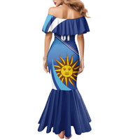 Uruguay 2024 Football Champions Mermaid Dress Vamos La Celeste - Wonder Print Shop
