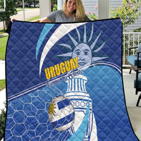 Uruguay 2024 Football Champions Quilt Vamos La Celeste - Wonder Print Shop
