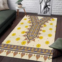 Enkutatash Dashiki Adey Abeba Pattern Area Rug - Wonder Print Shop