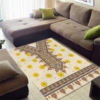 Enkutatash Dashiki Adey Abeba Pattern Area Rug - Wonder Print Shop