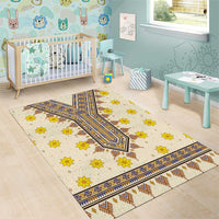Enkutatash Dashiki Adey Abeba Pattern Area Rug - Wonder Print Shop