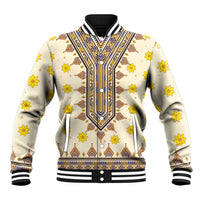 Enkutatash Dashiki Adey Abeba Pattern Baseball Jacket - Wonder Print Shop