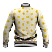 Enkutatash Dashiki Adey Abeba Pattern Baseball Jacket - Wonder Print Shop