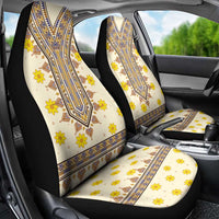 Enkutatash Dashiki Adey Abeba Pattern Car Seat Cover - Wonder Print Shop