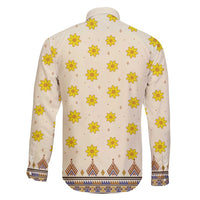 Enkutatash Dashiki Adey Abeba Pattern Family Matching Tank Maxi Dress and Hawaiian Shirt - Wonder Print Shop